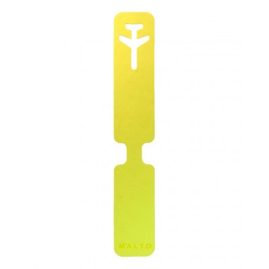 BAGGAGE TAG FLY F001 LEMON