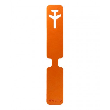 BAGGAGE TAG FLY A858 ORANGE