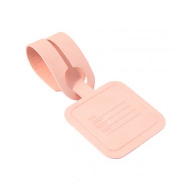 BAGGAGE TAG GENOVA F414 POWDERY PINK