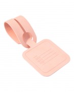 BAGGAGE TAG GENOVA F414 POWDERY PINK
