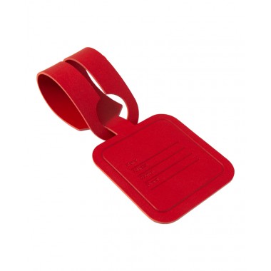 BAGGAGE TAG GENOVA 4872 RED