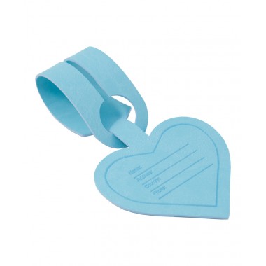 BAGGAGE TAG ROMA F147 PASTEL BLUE