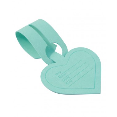 BAGGAGE TAG ROMA F144 PASTEL MINT