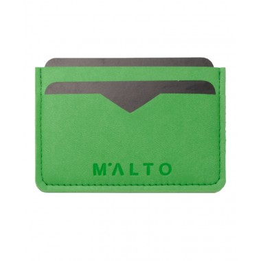 CARD HOLDER MILANO E478 LIGHT GREEN