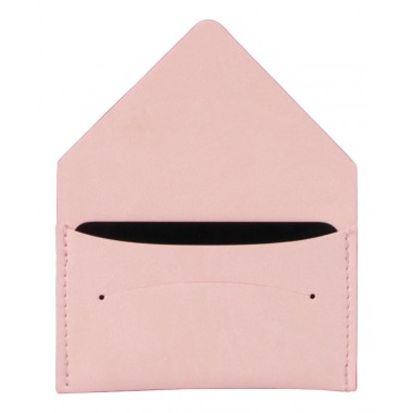 CARD HOLDER ROMA F414 POWDERY PINK