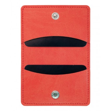 CARD HOLDER WILDE F146 CORAL