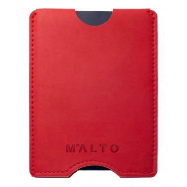 CASE FOR PASSPORT BERGAMO 4872 RED