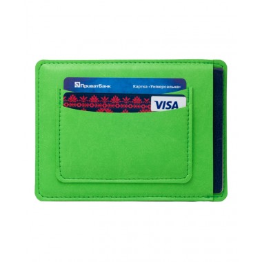 CASE FOR PASSPORT ROMA E478 LIGHT GREEN