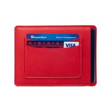 CASE FOR PASSPORT ROMA 4872 RED